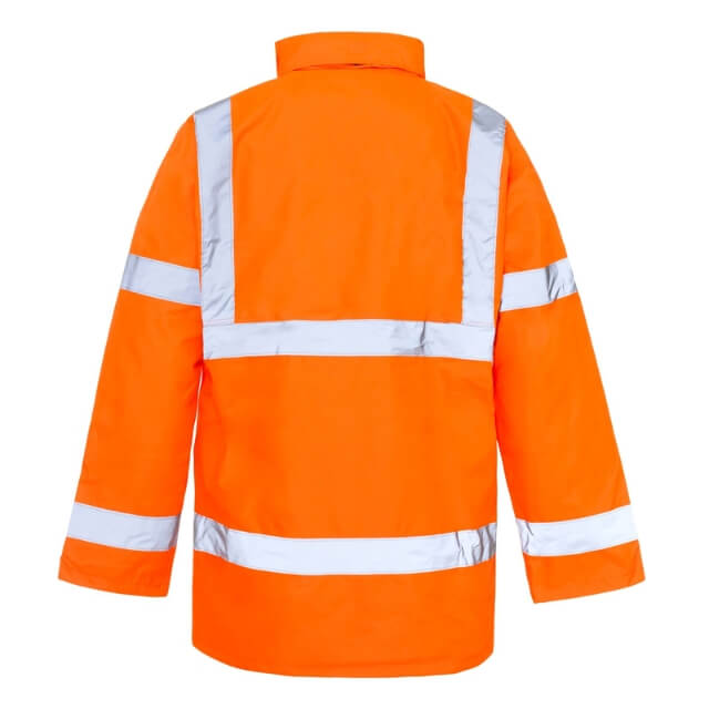 Supertouch Orange Hi-Vis Standard Park Jacket - 35481