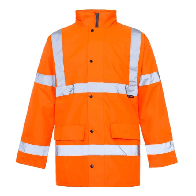 Supertouch Orange Hi-Vis Standard Park Jacket - 35481