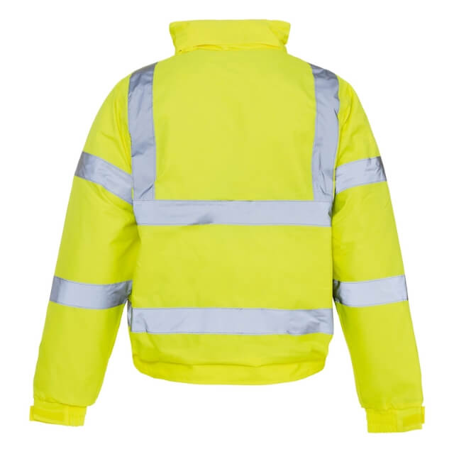 Supertouch Yellow Hi-Vis Standard Storm Bomber Jacket - 36841