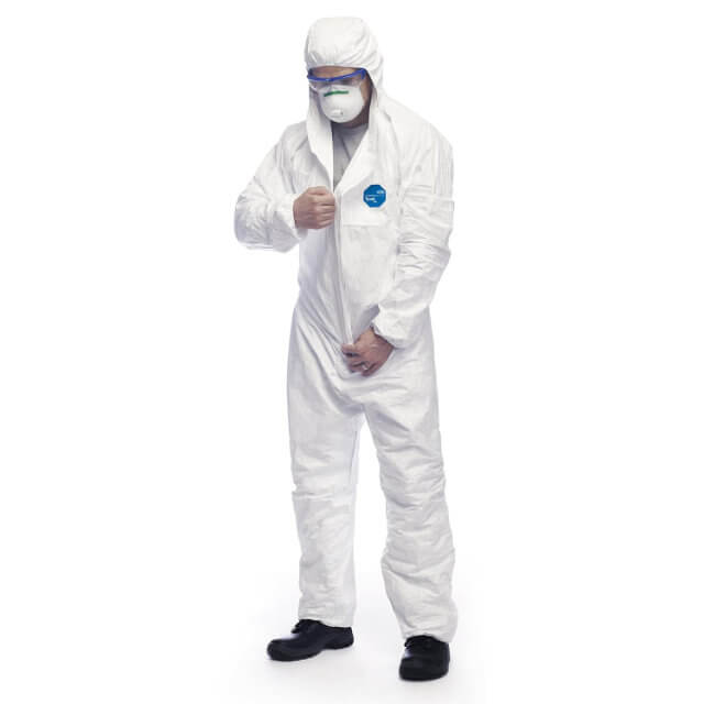 DuPont Tyvek 500 Xpert White Hooded Coverall