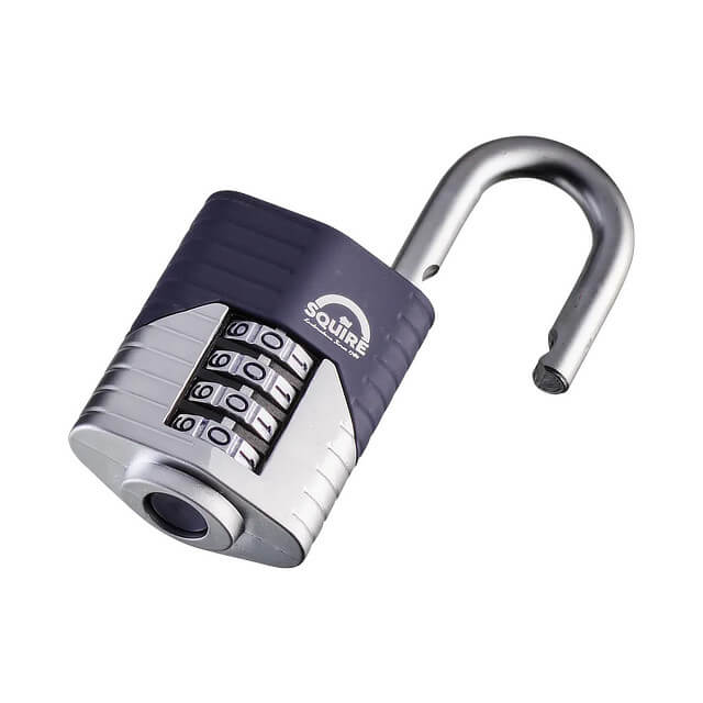 Squire Vulcan 40mm Boron Shackle Combination Padlock