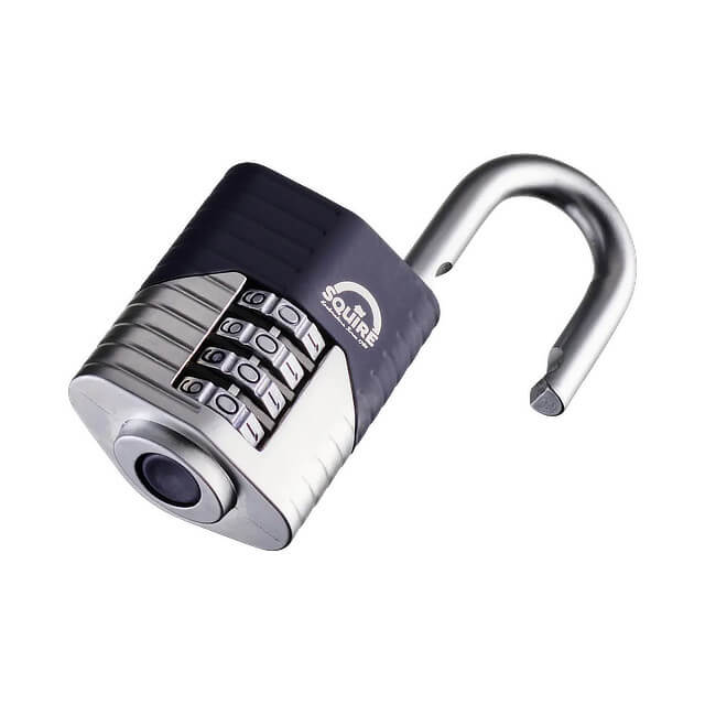 Squire Vulcan 50mm Boron Shackle Combination Padlock