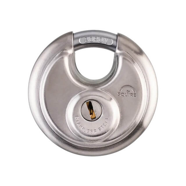 Squire DCL1 70mm Stainless Steel Disc Padlock