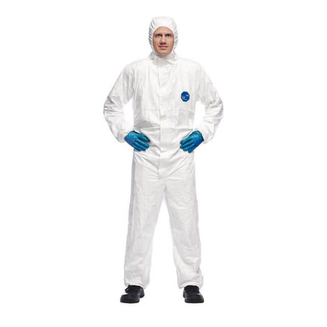 DuPont Tyvek 500 Xpert White Hooded Coverall