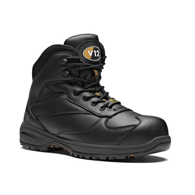 V12 Octane V1920 IGS Black S3 Metal Free Vegan Hiker, Size 6-15