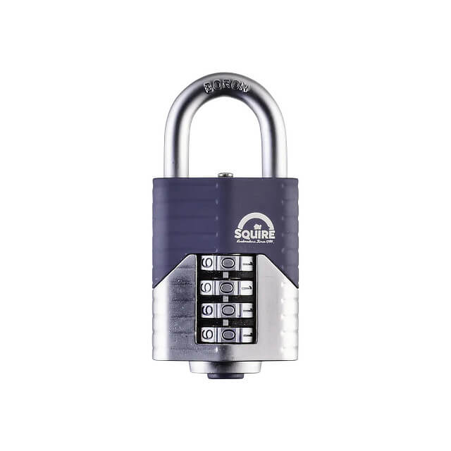 Squire Vulcan 50mm Boron Shackle Combination Padlock